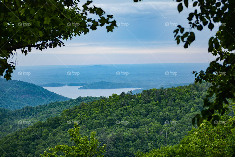 Landscape shot taken in the mountains of North Carolina. 