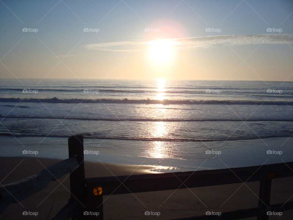 Half Moon Bay reflection