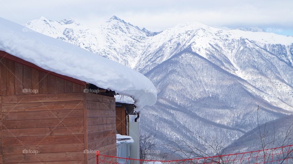 Winter mountains 