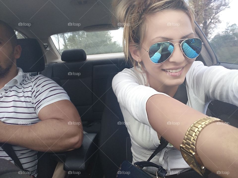 Car, Vehicle, People, Travel, Girl