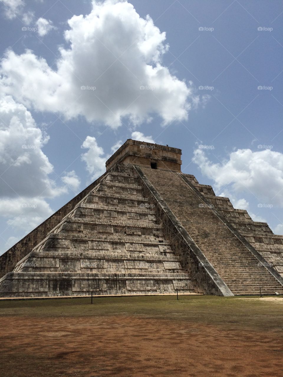 Chiza Itza. One of the seven wonders of the world...Mayan Pyramid.