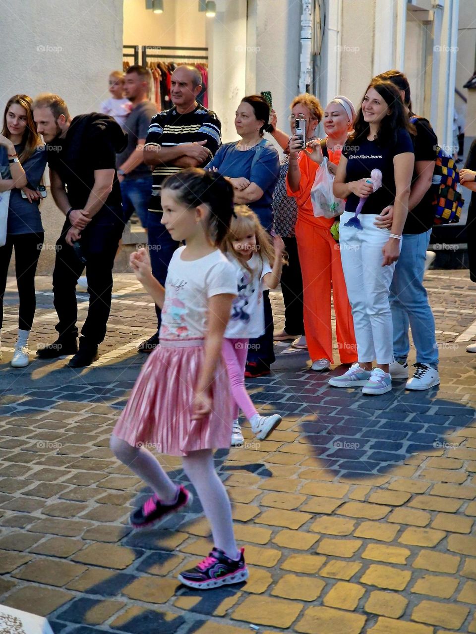 dancing in the street