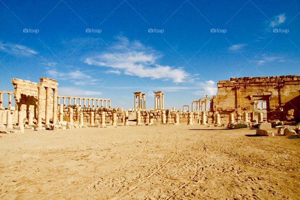 Palmyra, Syria/ is the ancient city still there? 