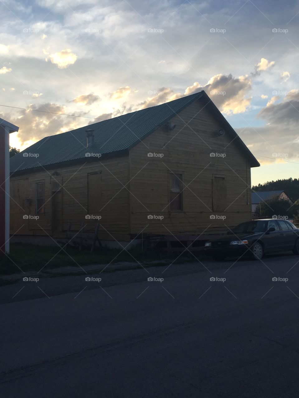 Building, Home, Landscape, House, Storm