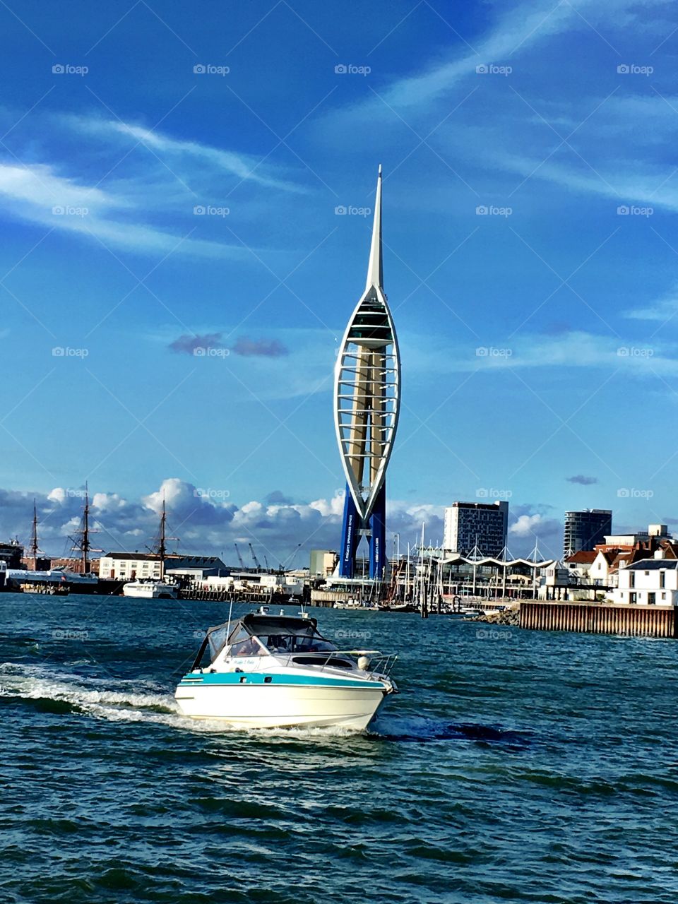 The Spinnaker Tower,  Portsmouth, England.