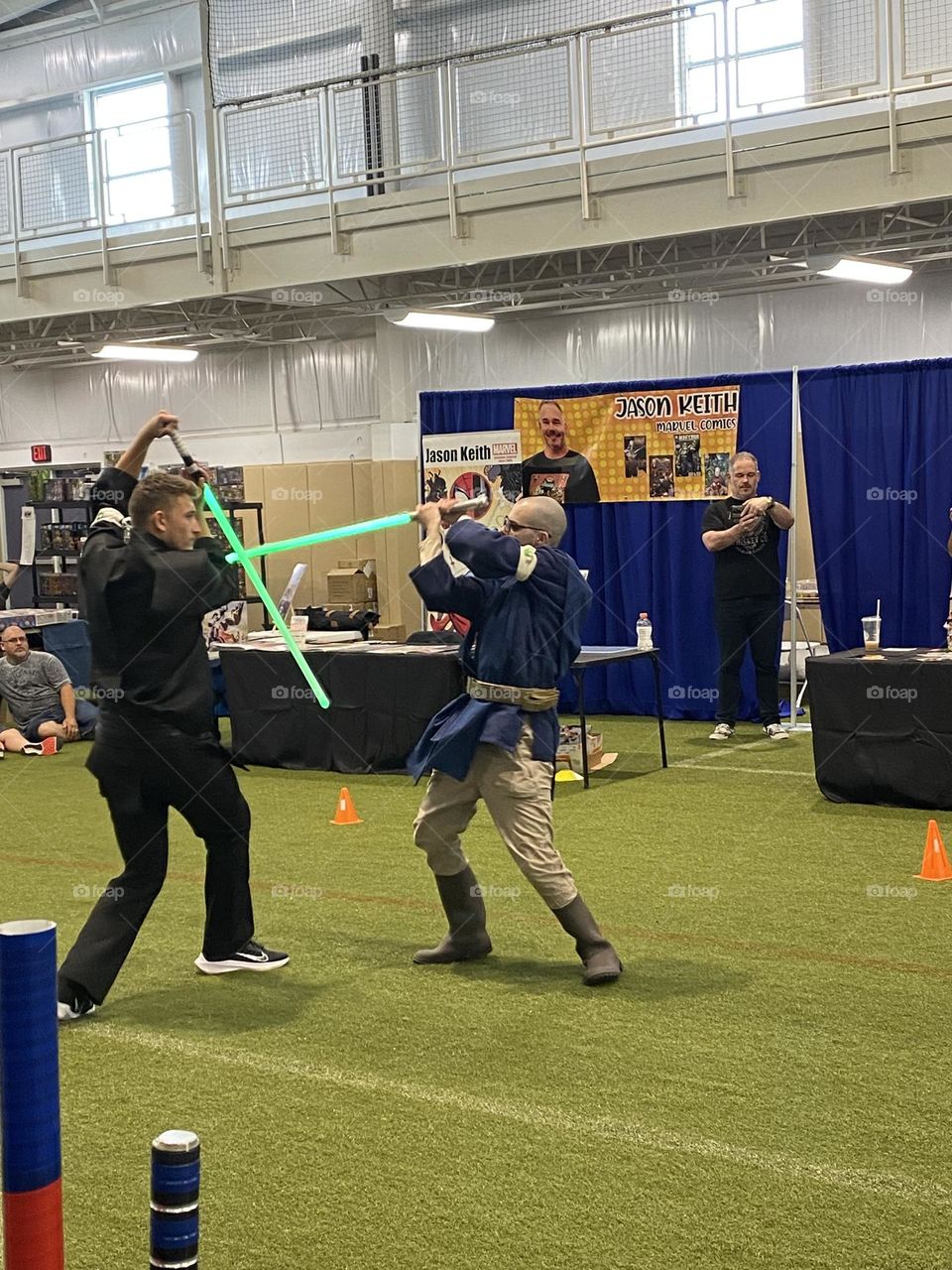 Nerds doing nerd stuff 