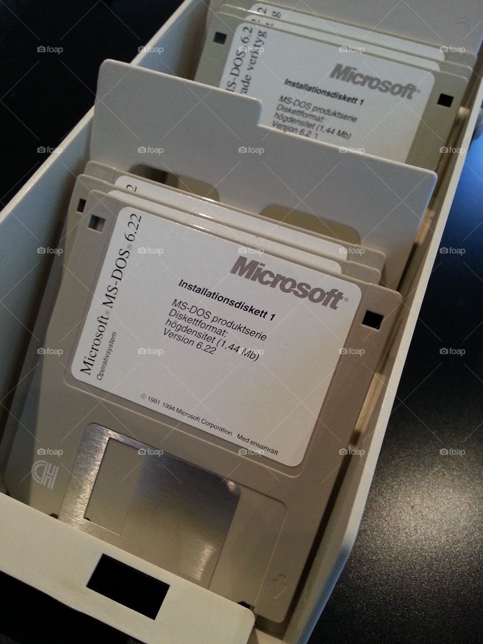 Microsoft dos floppy disk