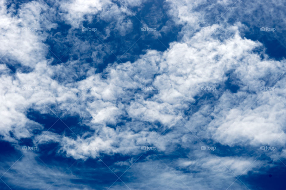 Cloud photography - appears like ocean waves