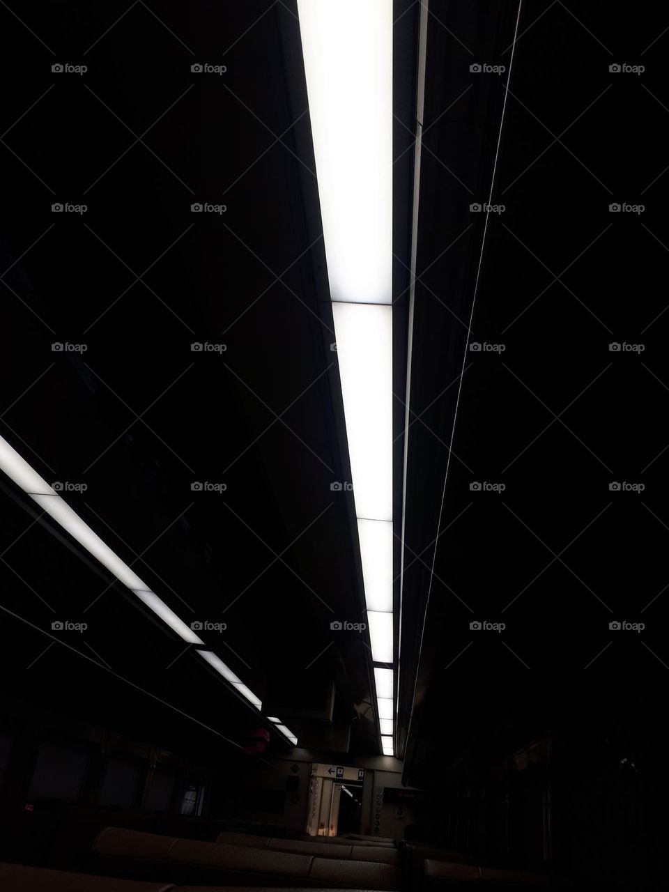 triangle on the roof of the train