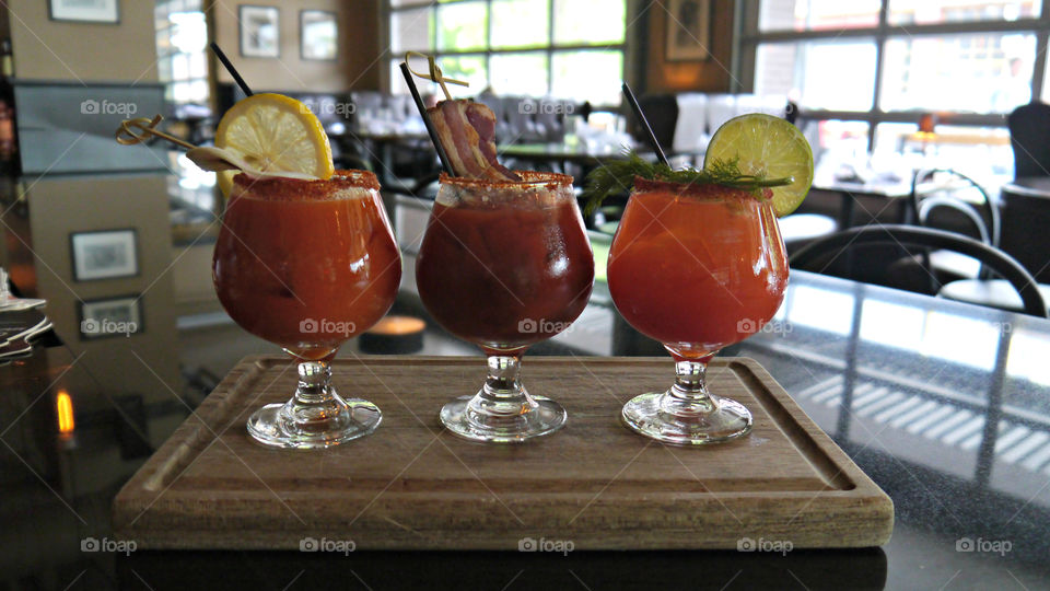 Bloody Mary Flight. Seattle, WA