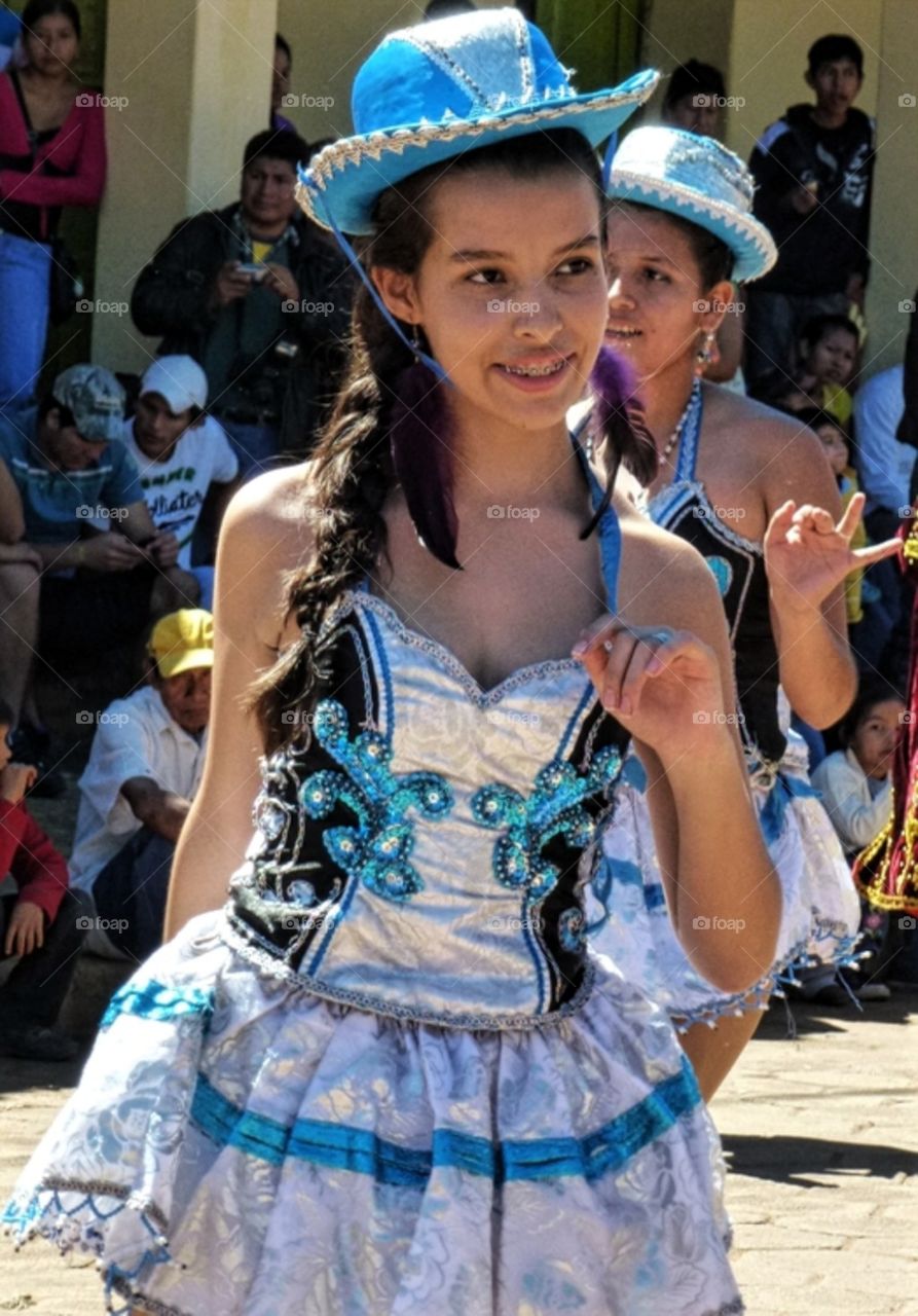 Dança típica boliviana
