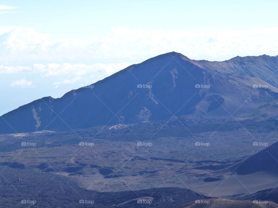 Mountain, No Person, Snow, Volcano, Landscape
