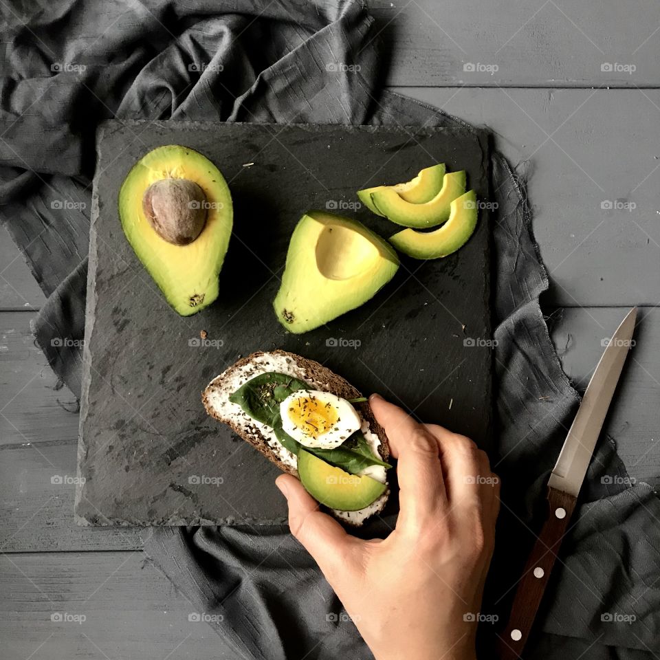 Avocado sandwich 