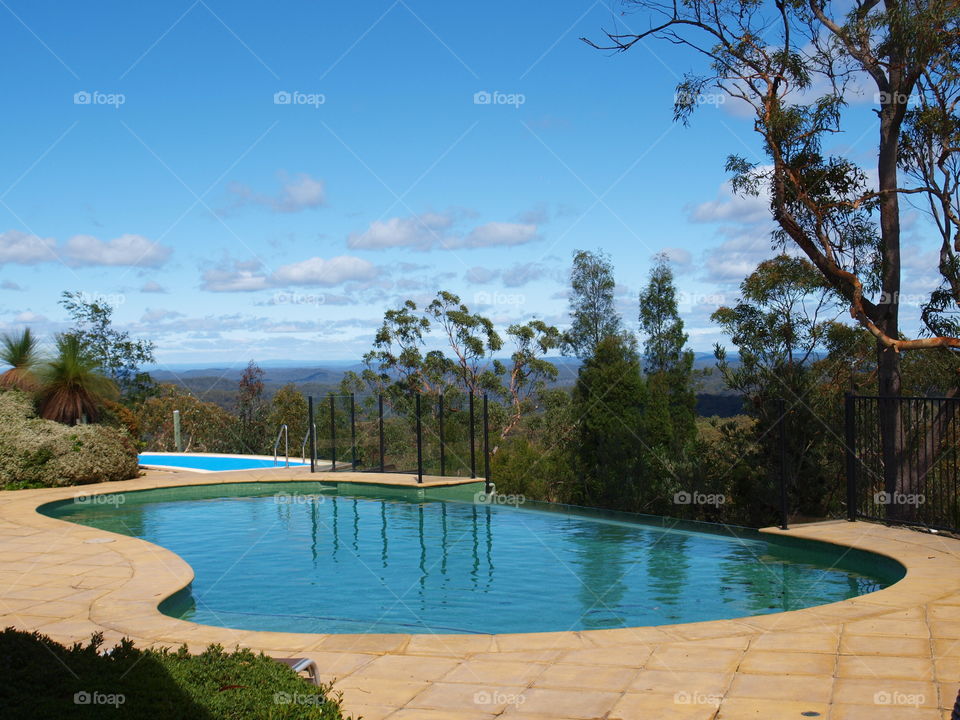 Noonaweena resort summer pool