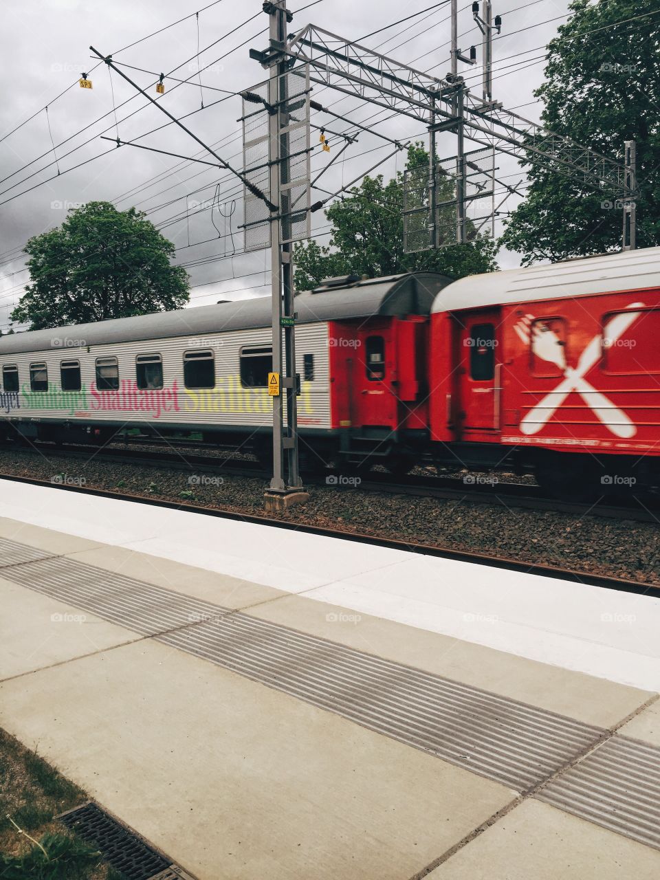 Train, Railway, Locomotive, Railroad Track, Station