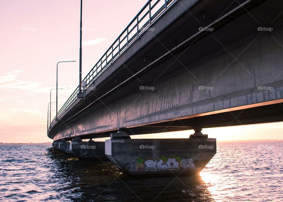 Ölandsbron Bridge Baltic Sea