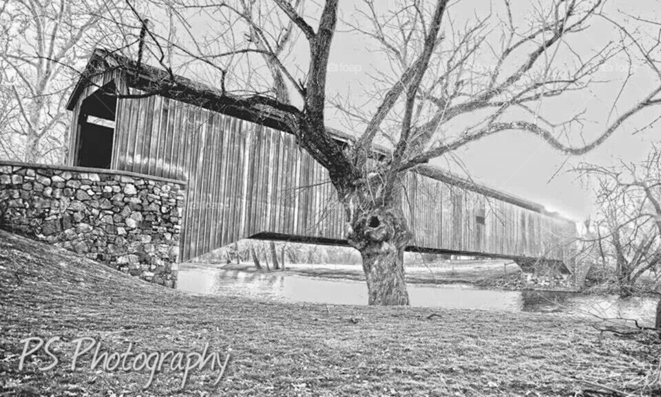 covered bridge