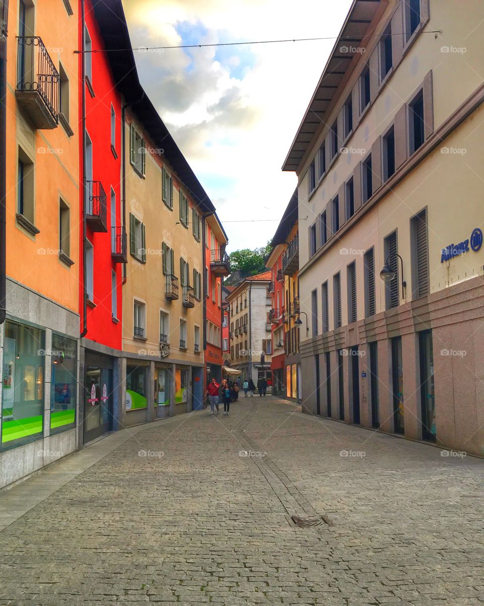 Bellinzona street 