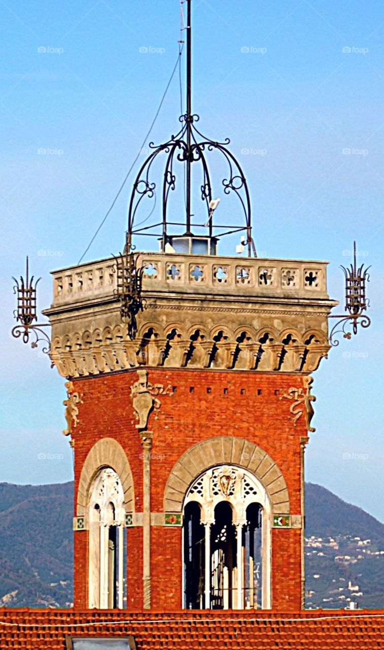 Public Library Tower, Sestri Levante, Genoa, Italy