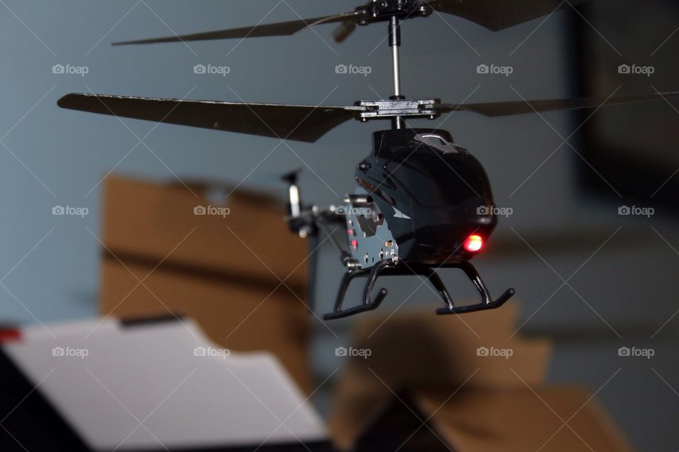 Helicopter Test flight