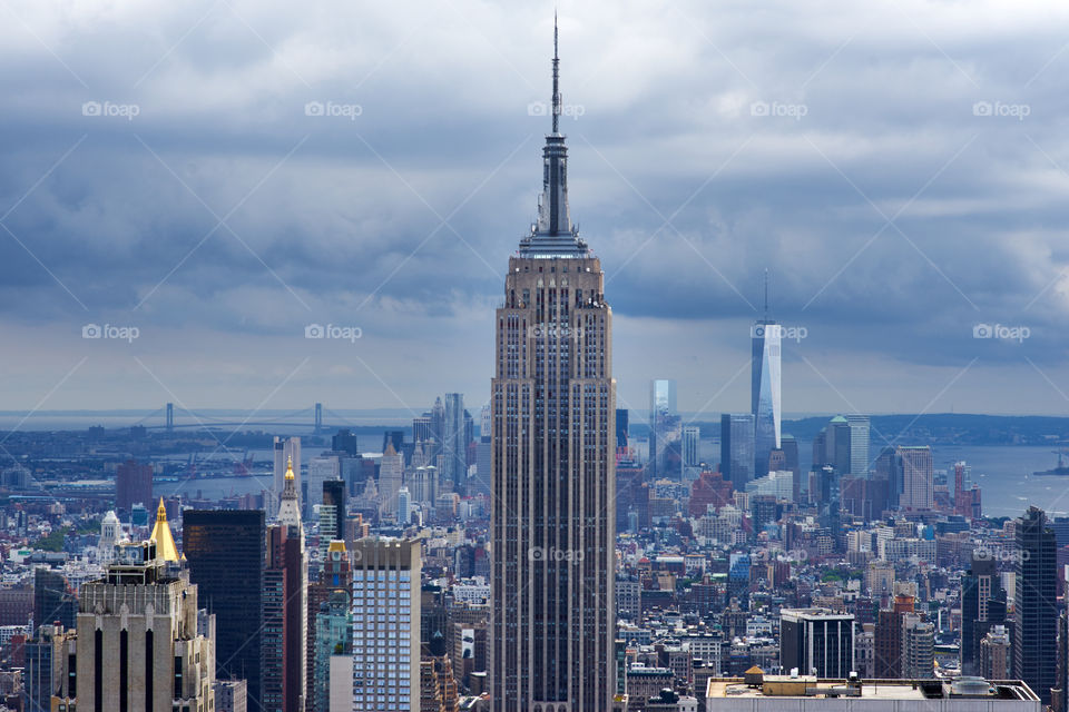 Skyline in manhattan