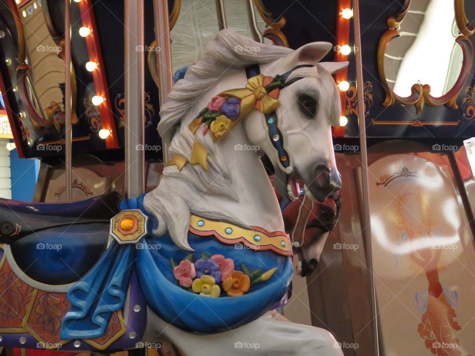 Carrousel horse