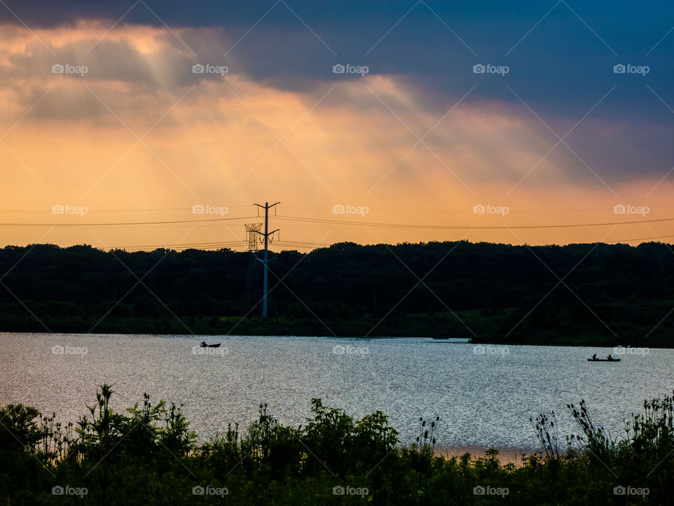 Landscape, Water, Lake, River, Sky