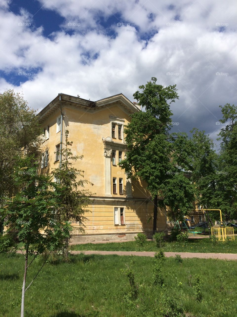 Old house in Russia