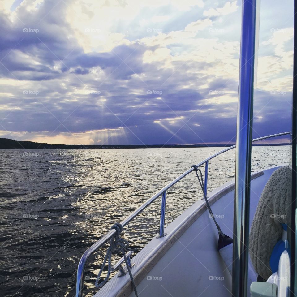 boat trip in Sweden
