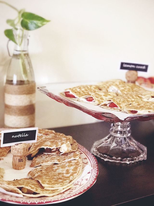 Pancakes and sweets