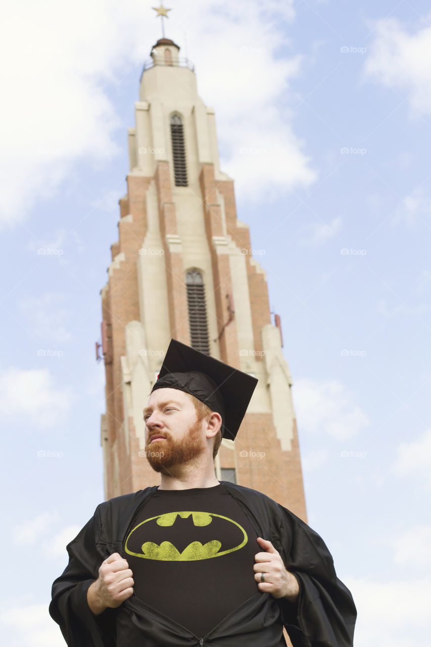 Batman seminary grad!
