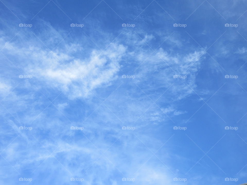 pattern in light clouds