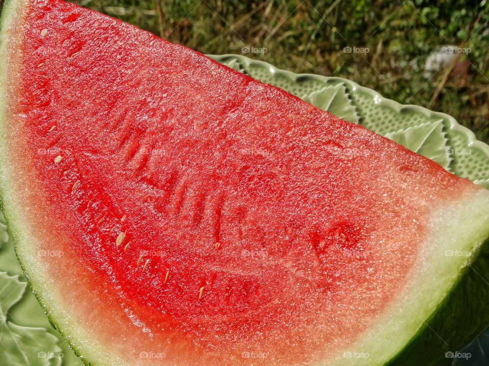 Juicy Watermelon. Fresh Juicy Red Watermelon
