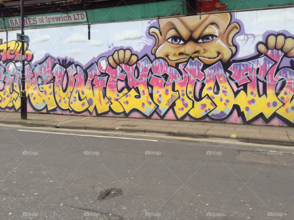 artistic grafiti chad ipswich by quizknight