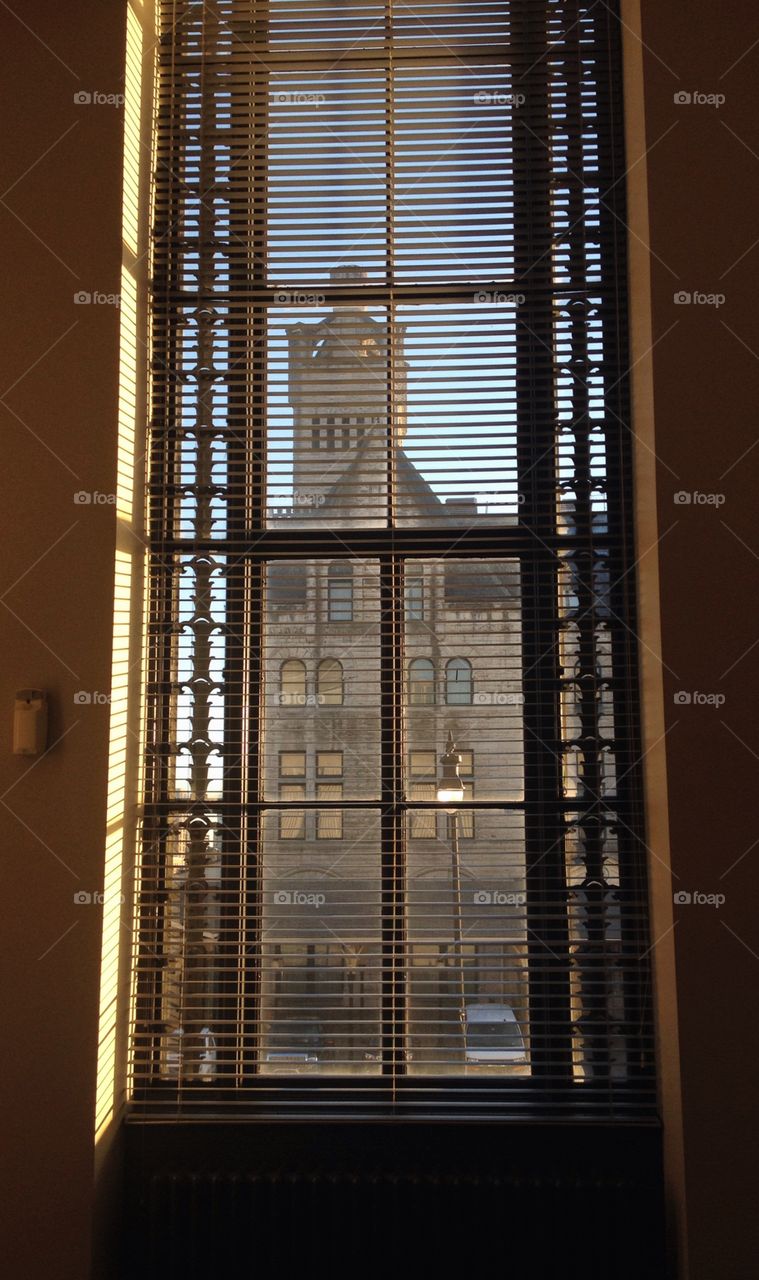 Vertical window.
Art museum in Nashville, Tennessee. 