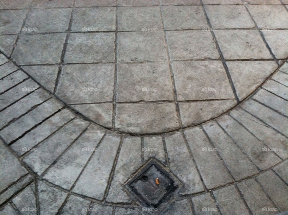 pattern brick sidewalk pavement by Chromalux