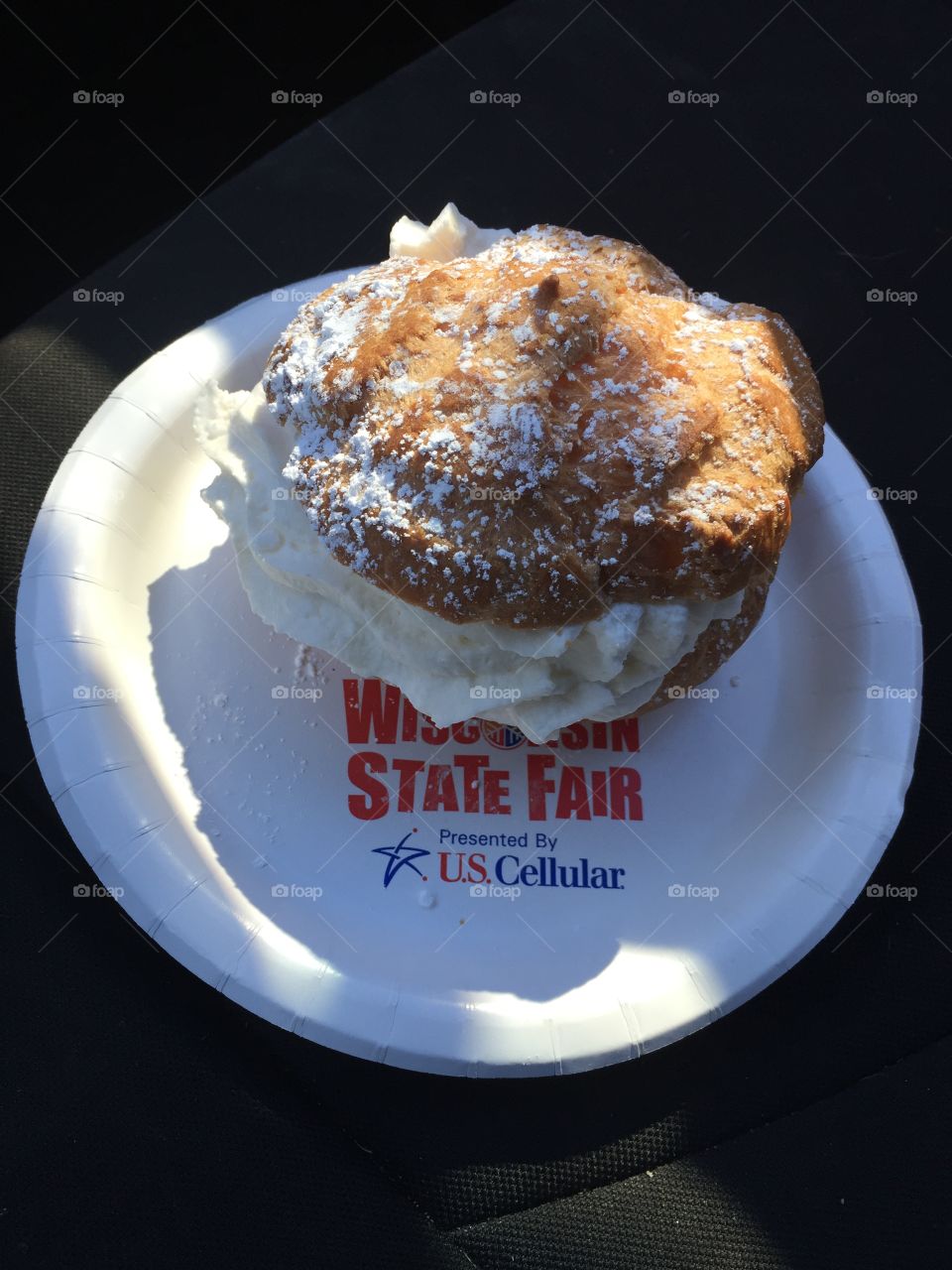 Wisconsin State Fair cream puff