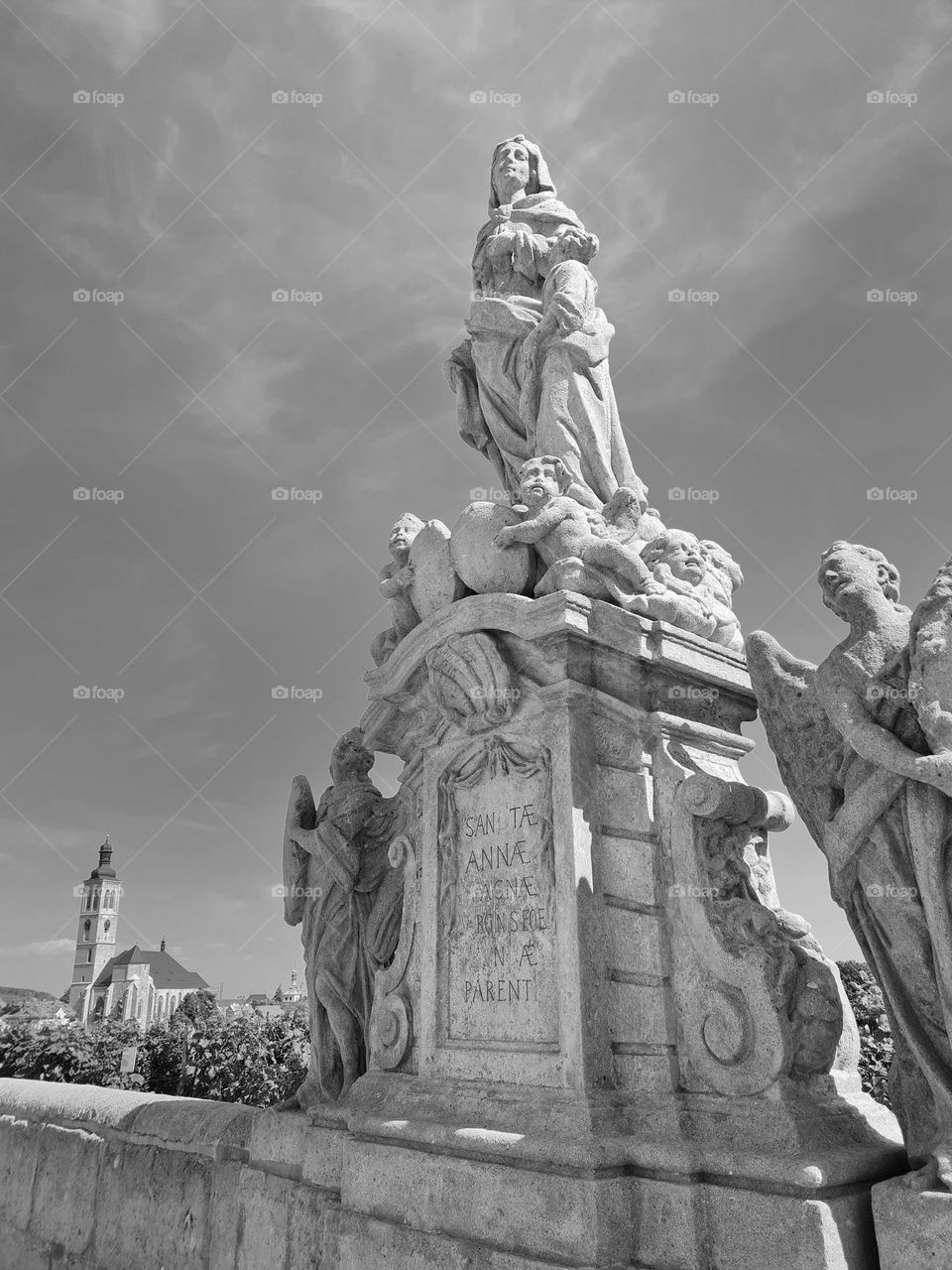 Czech Republik, black and white