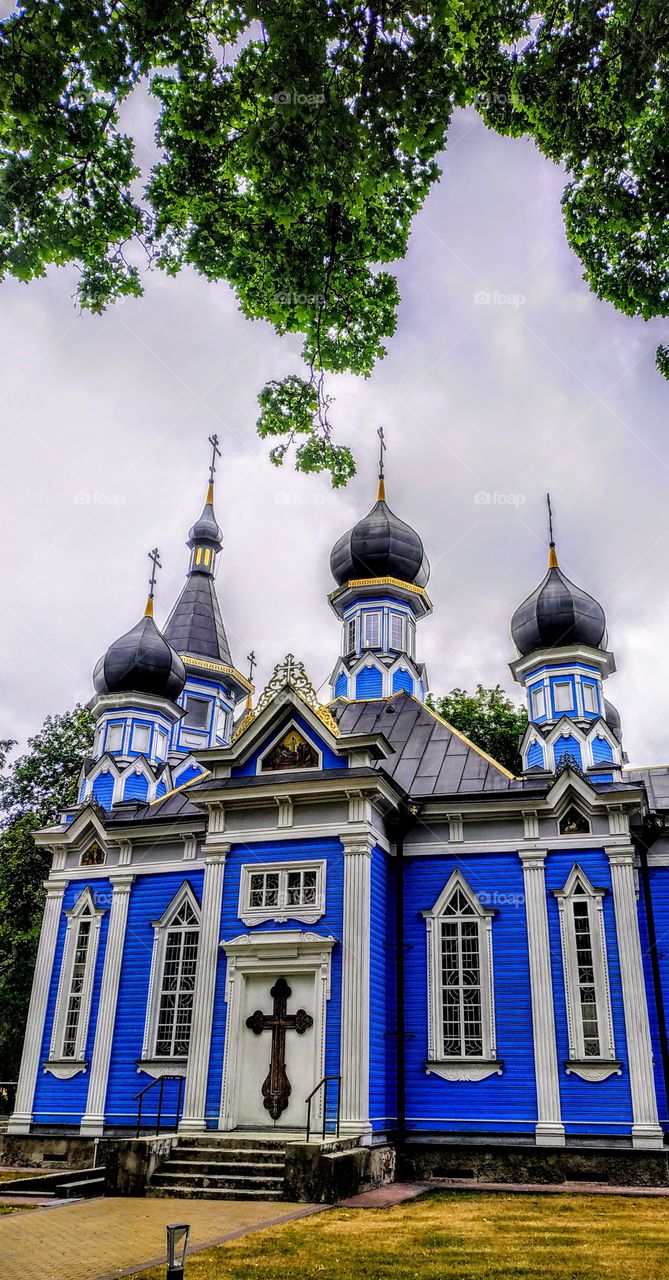 Orthodox Church in Lithuania. (Druskininkai, July, 2019).