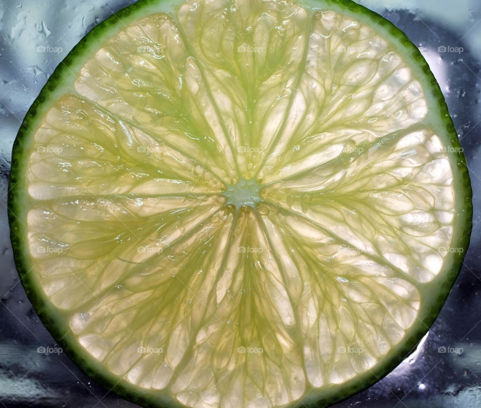 A slice of lime