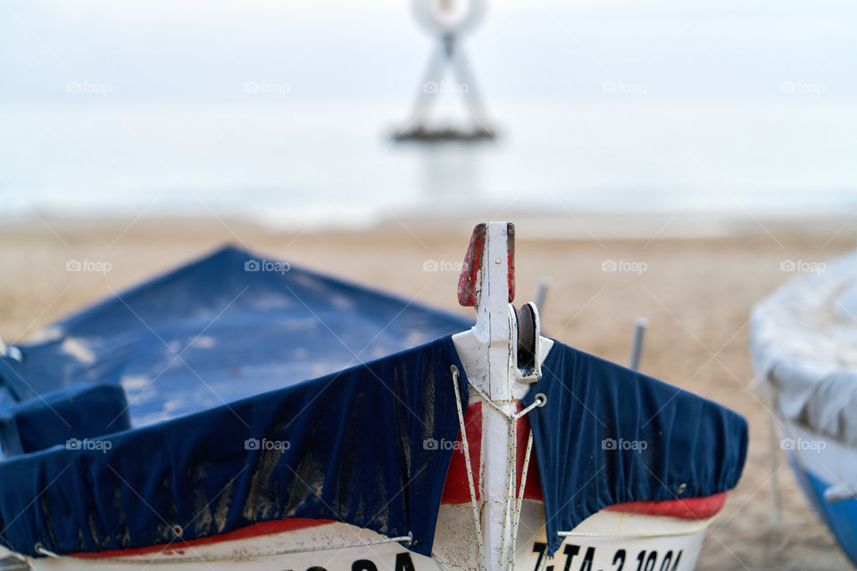 Boats on the beach 