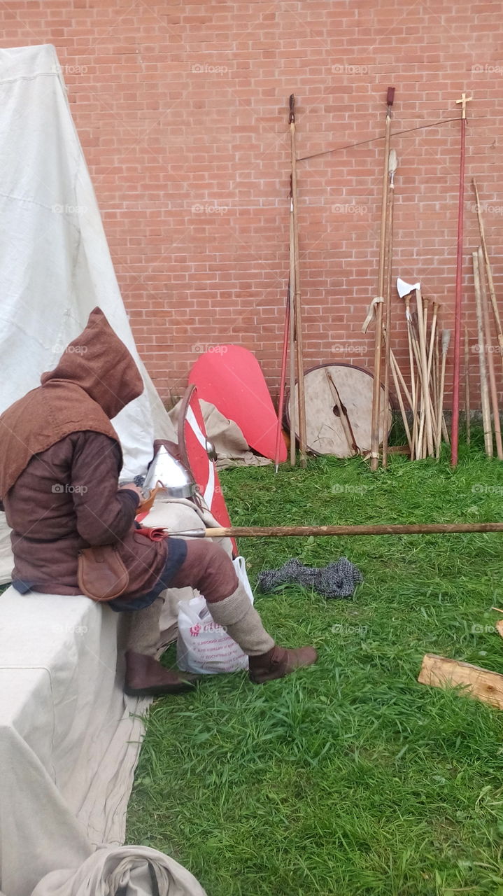 Medieval fair in Saint-Petersburg