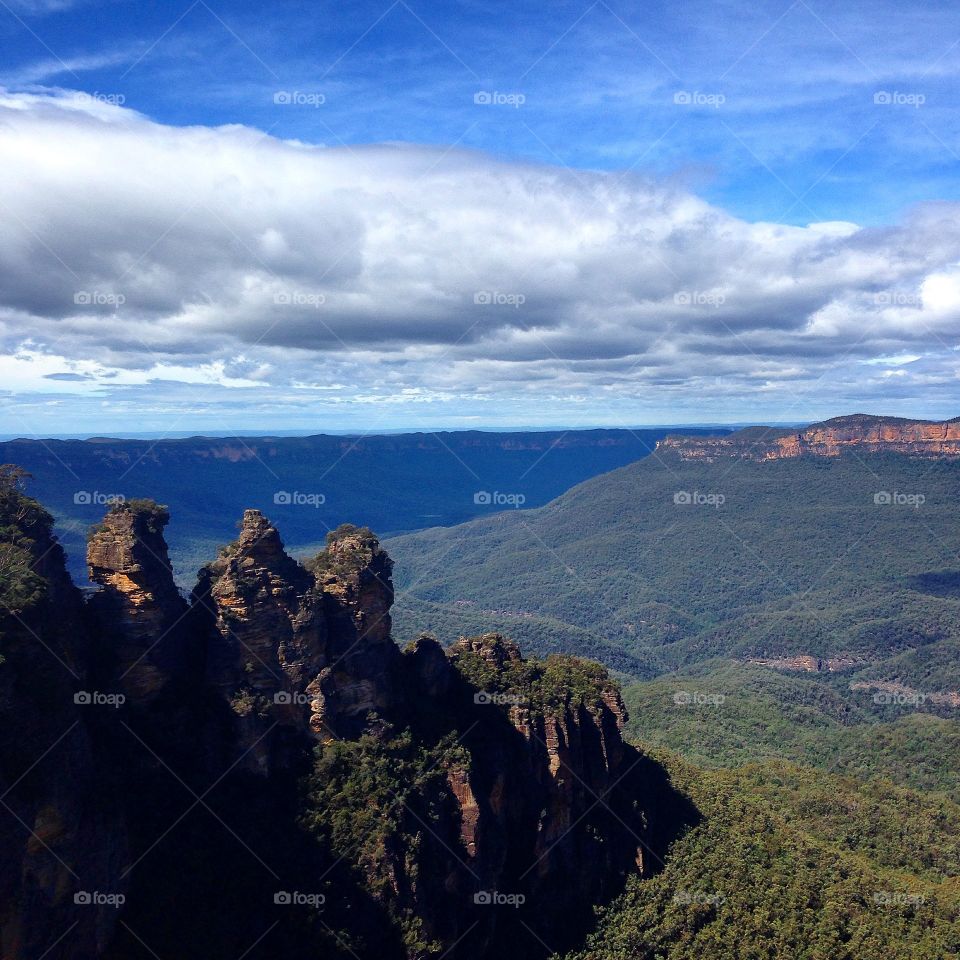 Blue mountains