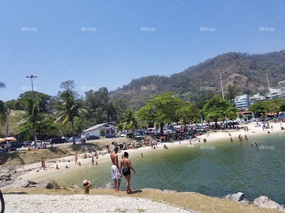 Praia de Charitas - Niterói -  RJ - Brasil