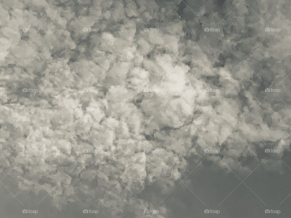 Dark Spring Clouds On The Bay