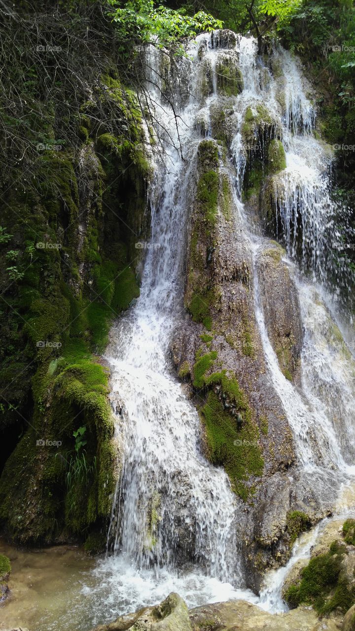 Waterfall, Water, Nature, River, Stream