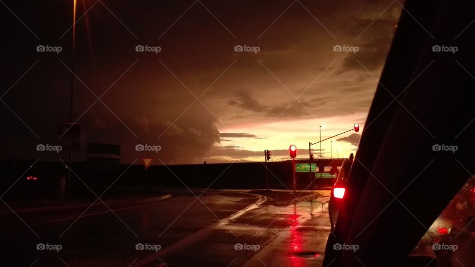 calm after the storm...