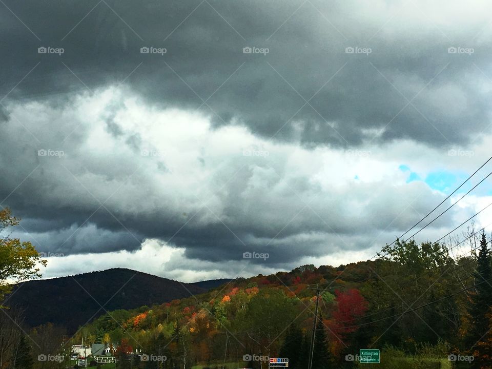 New England clouds 