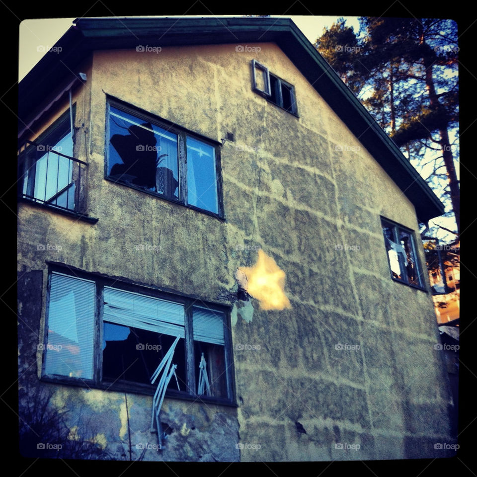 Abandoned house in Örgryte