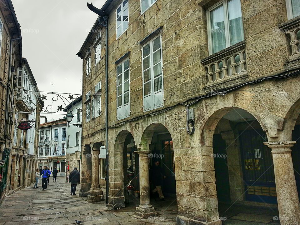 Rúa do Vilar. Rúa do Vilar, Santiago de Compostela